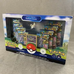 Pokemon GO Radiant Eevee Premium Collection Box Promo Card - Image 1