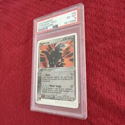 2003 POKEMON EX SANDSTORM #95 AGGRON EX-HOLO PSA 6 - Image 3