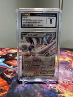 Pokemon TCG Lugia EX 017/034 Combined Powers Premium Collection CGC 8 - Image 1