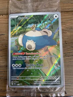 Pokemon Scarlett & Violet TCG Snorlax Promo 151 - Image 1
