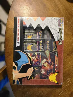 Pokemon TCG Celebrations Collection Lance's Charizard V Box 820650101625 - Image 1
