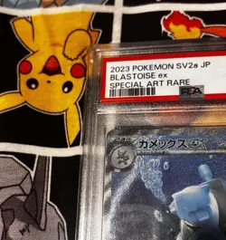 PSA 10 2023 Blastoise EX 202/165 SAR 151 Japanese SV2a Pokemon TCG - Image 3