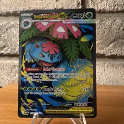Pokemon TCG Mega Venusaur ex Ultra Rare Full Art Holo Me01 155/132 380 HP - Image 1