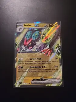 Pokemon TCG Noivern ex 69/91 Paldean Fates Near Mint NM - Image 1