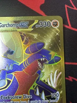 Cynthia’s Garchomp ex 241/182 Hyper Rare Destined Rivals Pokemon TCG NM ++ - Image 2