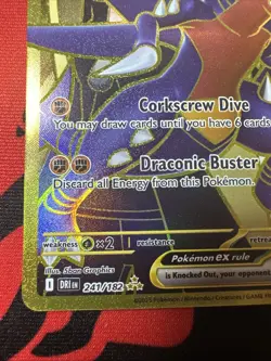 Cynthia’s Garchomp ex 241/182 Hyper Rare Destined Rivals Pokemon TCG NM ++ - Image 4
