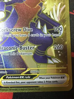 Cynthia’s Garchomp ex 241/182 Hyper Rare Destined Rivals Pokemon TCG NM ++ - Image 5