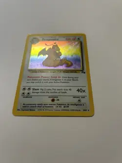 Pokemon Dragonite Holo Rare 4/62 Fossil Unlimited 100 HP 1999 Wizards English - Image 3