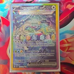 Pokemon Terapagos Ex Special Illustration Rare Holo Stellar Crown 170/142 HP 230 - Image 1
