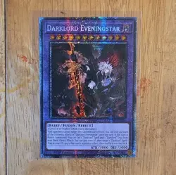 Yu-Gi-Oh! Konami Darklord Evenings target Starlight Rare 1st Ed MP22-EN036 - Image 1