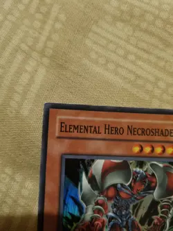 Elemental Hero Necroshade GX1 EN001 Super Rare Yugioh NM Mint - Image 5