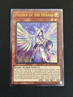 Diviner Of The Herald (UTR) OP25-EN003 Ultimate Rare OTS Tournament Pack 25 NM - Image 1