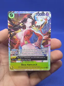 One Piece The Azure Sea’s Seven Boa Hancock OP14-112 Super Rare SR NM - Image 2