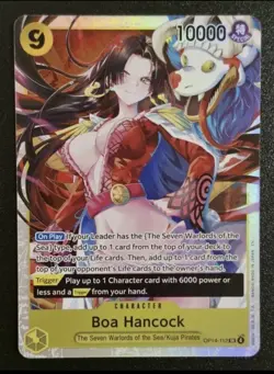 One Piece - Boa Hancock OP14-112 The Azure Sea's Seven Special Holo NM - Image 1
