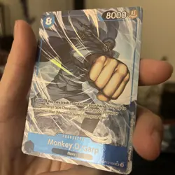 One Piece TCG Monkey D. Garp (Alt Art) OP12-056 SR Legacy of the Master - Image 3