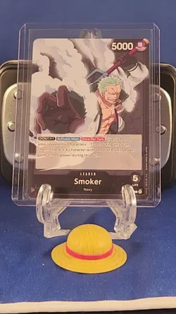 Smoker - OP02-093 - Leader - English - Near Mint - One Piece CCG - Image 2