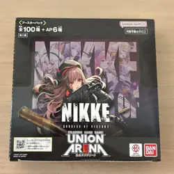 Nikke Union Arena Goddess Of Victory Booster Pack Box Japanese 2nd Edition - Image 1