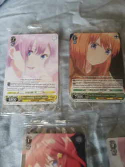 Weiss Schwarz The Quintessential Quintuplets 5 Promo Set NM - Image 2
