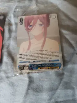 Weiss Schwarz The Quintessential Quintuplets 5 Promo Set NM - Image 5