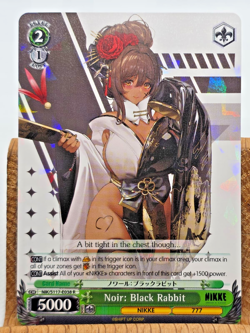 WEISS SCHWARZ - Noir: Black Rabbit - GODDESS OF VICTORY: NIKKE S117-E038 R - Image 1