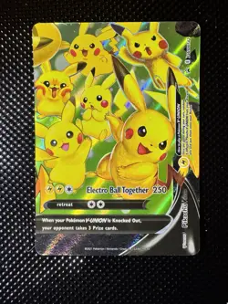 Pikachu V-UNION SWSH139-142 Complete 4 Card Set Pokemon Celebrations Promo NM - Image 3