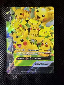 Pikachu V-UNION SWSH139-142 Complete 4 Card Set Pokemon Celebrations Promo NM - Image 5