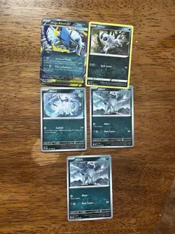 Mega Absol ex 5 Card Bundle English Pokemon See Description - Image 1