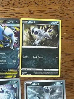 Mega Absol ex 5 Card Bundle English Pokemon See Description - Image 3