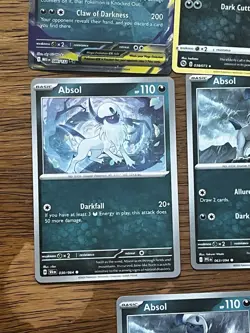 Mega Absol ex 5 Card Bundle English Pokemon See Description - Image 5