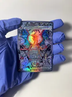 Charizard ex Tera Full Art Holo Pokemon Card – Dark Type Charizard – Ultra Rare - Image 1