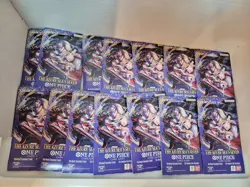 Bandai One Piece Card Game The Azure Sea's Seven OP14 Booster Packs (Lot of 14) - Image 1
