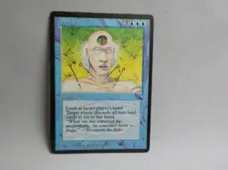 AMNESIA MAGIC THE GATHERING THE DARK MTG 1994 Trading Card #400 - Image 2