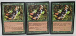 QUIRION RANGER X3 MAGIC THE GATHERING VISIONS VINTAGE MTG CARD #386 - Image 1