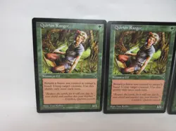 QUIRION RANGER X3 MAGIC THE GATHERING VISIONS VINTAGE MTG CARD #386 - Image 3