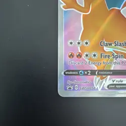Charizard V SWSH050 Pokemon Black Star Promo Holo Full Art Card - Image 4