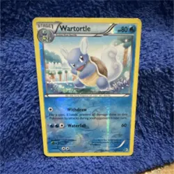 Pokemon Wartortle Unleashed Uncommon Stage 1 Reverse Holo 80 HP Card 31/95 - Image 1
