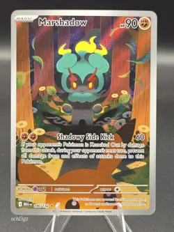 Marshadow 146/132 Mega Evolutions (MEG) Illustration Rare Pokemon Card TCG - Image 1
