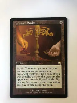 Crooked Scales 1999 Mercadian Masques Magic Cards, COMBINED SHIPPING - Image 1