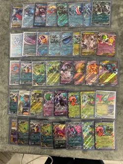 Lot Of 40 Random English EX, IR, V, etc. Pokemon Cards From Various Sets #11 - Image 1