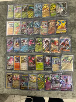 Lot Of 40 Random English EX, IR, V, etc. Pokemon Cards From Various Sets #8 - Image 1