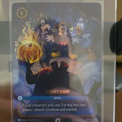 Disney Spooky Sight Foil Action Card 237/204 Lorcana English - Image 3