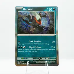 HOLO Darkrai 136/197 NM Obsidian Flames Scarlet Violet Pokemon Card - Image 1