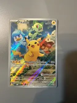 Pikachu - 027 (Pokemon Center Exclusive) 027 Sv: Scarlet & Violet Promo Cards... - Image 1