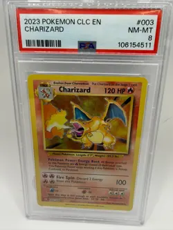 Charizard 003/034 & Charizared 22/197 Trading Card Game Classic Holo - Image 1