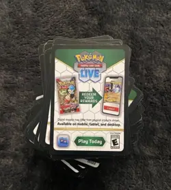 Lot of 5, Pokemon TCG Online Code Cards UNUSED, Read Description - Image 1