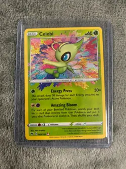 Pokemon Card- Celebi SWSH04: Vivid Voltage #009/185 - Image 1