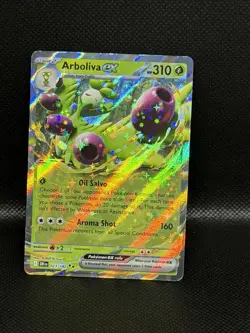 Pokemon TCG Arboliva EX 023/182 Holo Ultra Rare Card, NM/Mint Condition - Image 1
