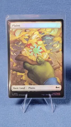 Magic the Gathering - FOIL Pizza Lands - #0253 - 0257 - TMNT - NM/M Mtg - Image 2
