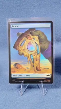 Magic the Gathering - FOIL Pizza Lands - #0253 - 0257 - TMNT - NM/M Mtg - Image 4