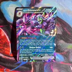 Pokemon Destined Rivals Marnie's Grimmsnarl EX 136-182 Double Star - Image 1